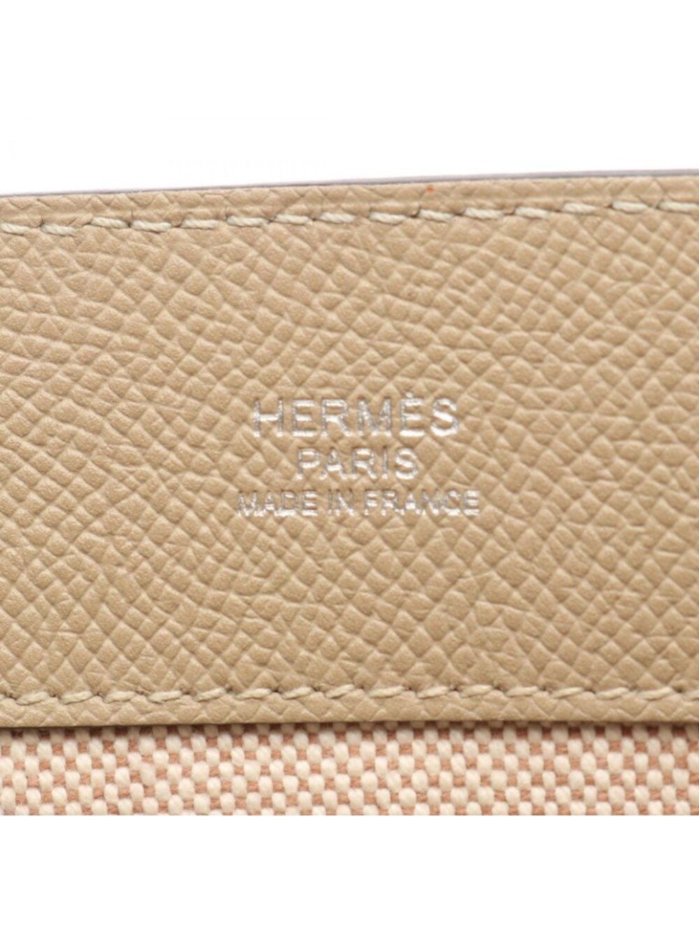 Hermes Handbag Maxi Box Cabas 30 Trench Leather Calf - Picture 4 of 10